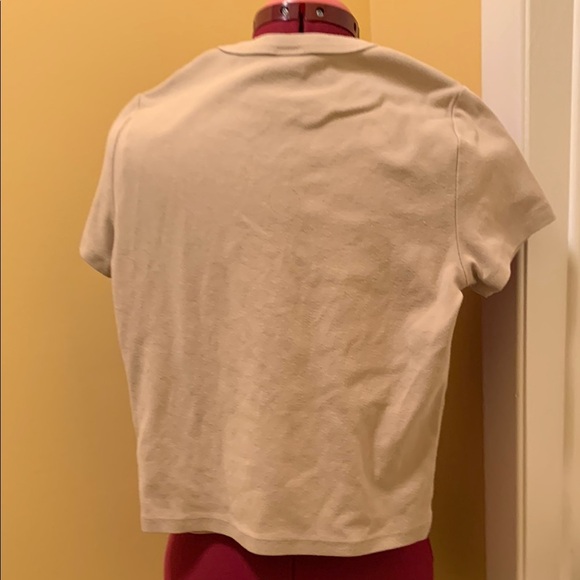 Aritzia Sunday Best BestHug Little Ribbed T-Shirt Baby Tee - Picture 5 of 8